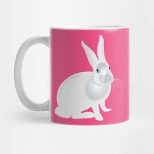 White Rabbit Mug